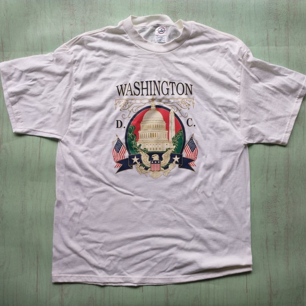 Delta Pro weight Washington D.C. Tee XL made U.S.A